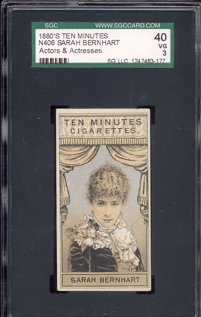 1880s Marburg Bros N406 The Ten Minute Cigarettes SGC Tobacco Trade