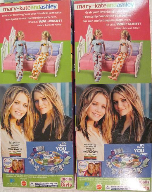 Mary Kate and Ashley in Fashion Pajamas Dolls New in The Box