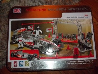 Mega Bloks Pro Builder Vodafone McLaren Mercedes Pitstop 3243