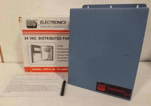 MG Electronics DPS 9UL 24 Vac Distributed Power Supply Metal Enclosure