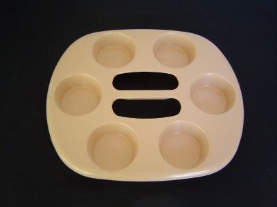 Vtg Nordic Ware Eggs N Muffin Microwave Cookware Pan 6 Molds Cupcake