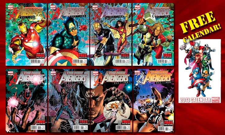 Avengers 31 32 33 34 New Avengers 31 32 33 34 End Times Complete Bonus