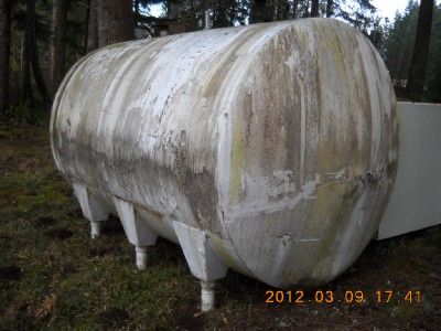 500 Gal Stainless Steel Dairy Tank