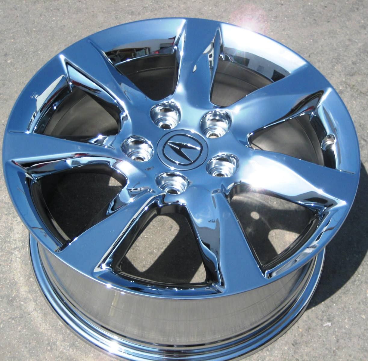 Stock 4 New 17 Factory Acura TL Chrome Wheels Rims 2012