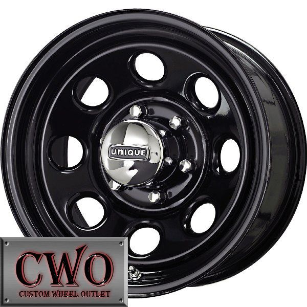 16 Black Unique 297 Wheels Rims 5x114 3 5 Lug Jeep Wrangler Explorer