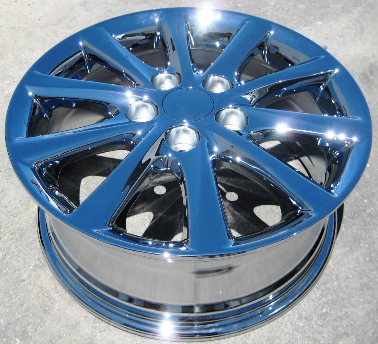 FACTORY CAMRY SOLARA ES330 ES350 CHROME WHEELS RIMS 2010 12  SET OF 4