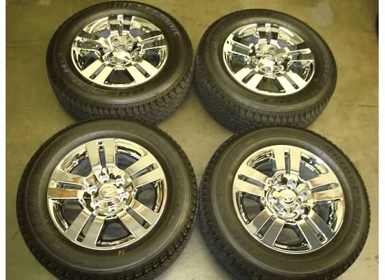 18 Toyota TACOMA Limited CHROME Wheels RIMS Tires OEM FACTORY 4Runner