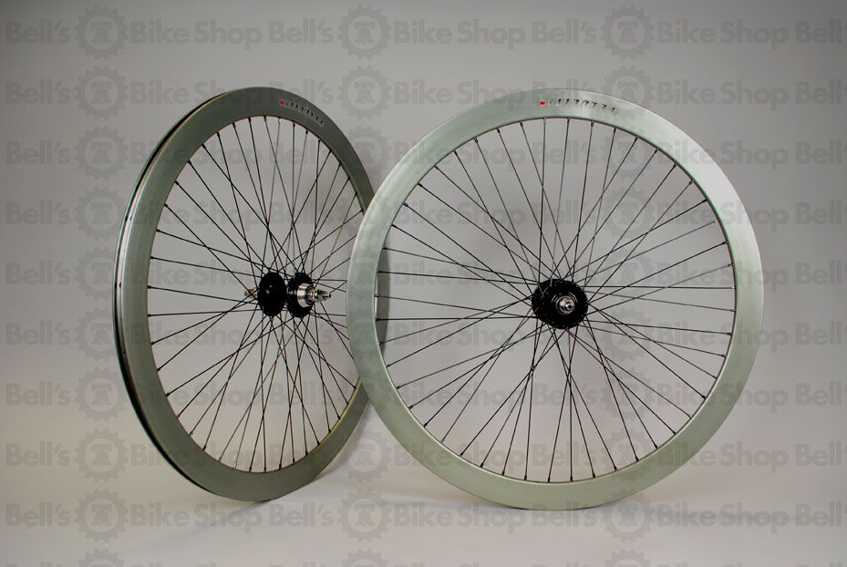 Velocity B43 Track Wheels Olive Mist 48H Fixed Gear New