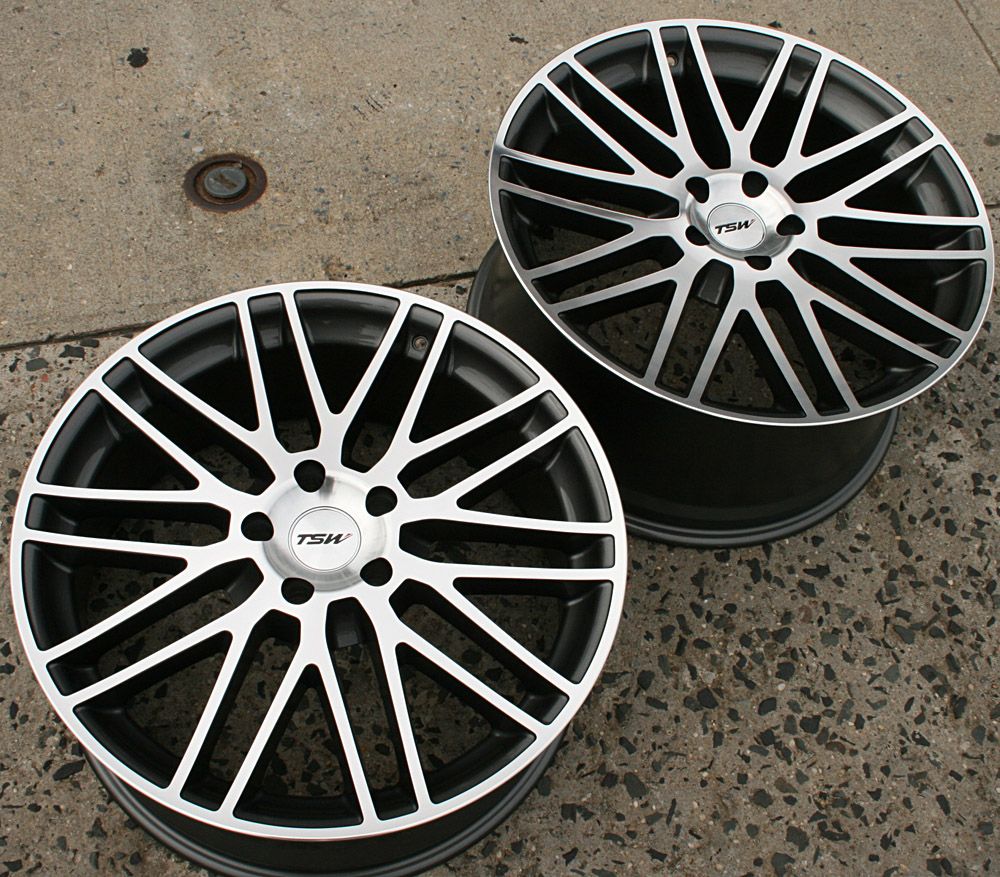 TSW Croft 19 Gunmetal Rims Wheels Infiniti G35 G37 Stag 19 x 8 0 9 5