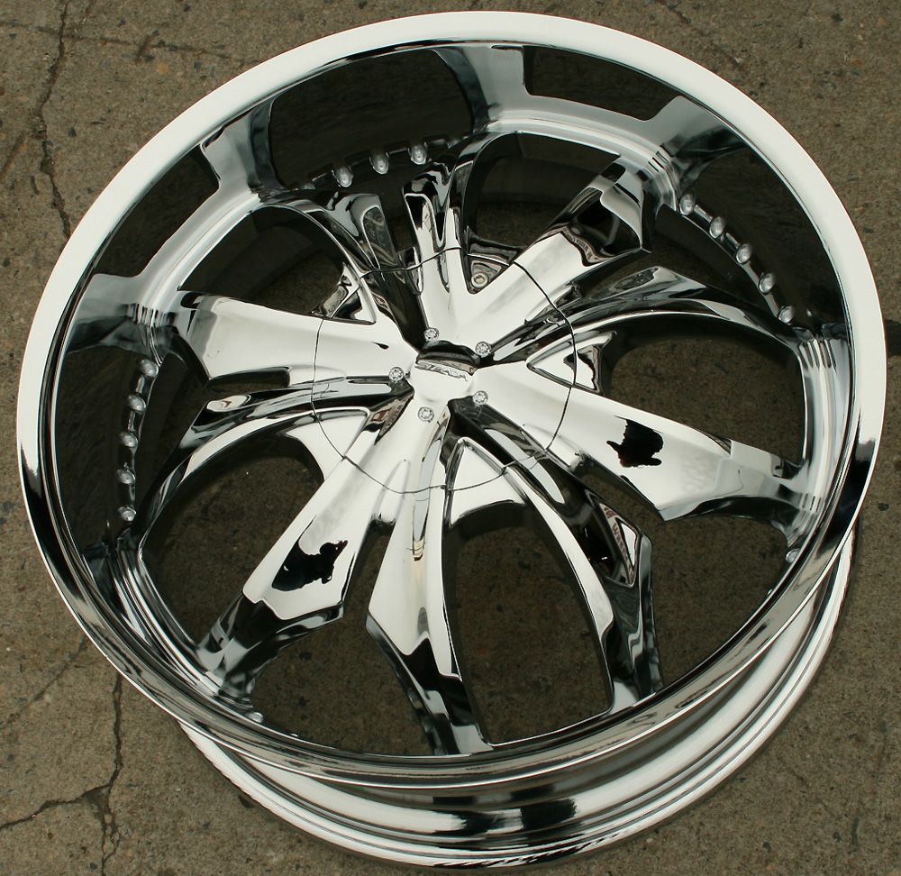 22 Chrome Rims Wheels Cadillac cts STS DTS GM 22 x 8 5 5H 40