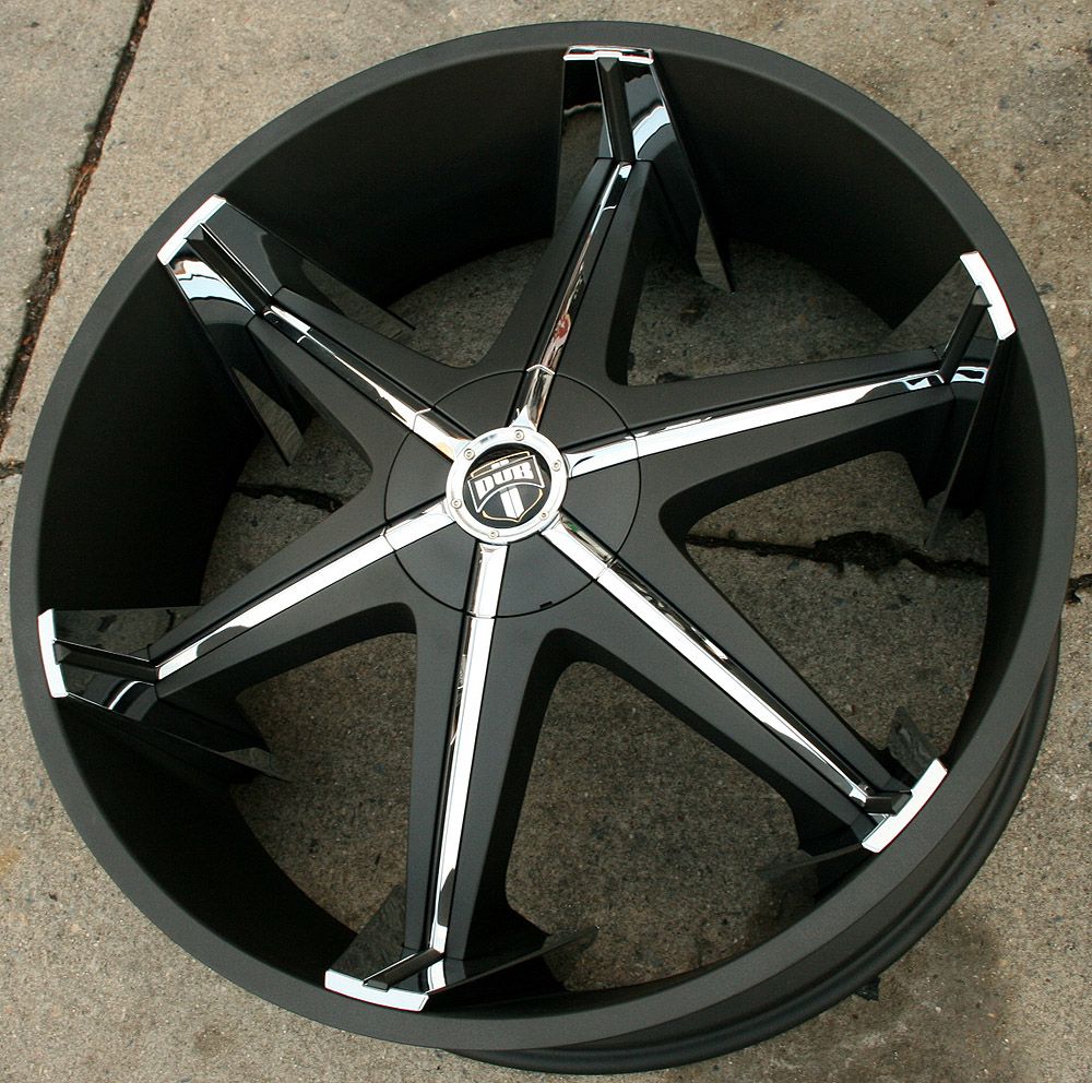 Dub Shooz S147 28 Black Rims Wheels Caprice 5x5 28 x 10 5H 10