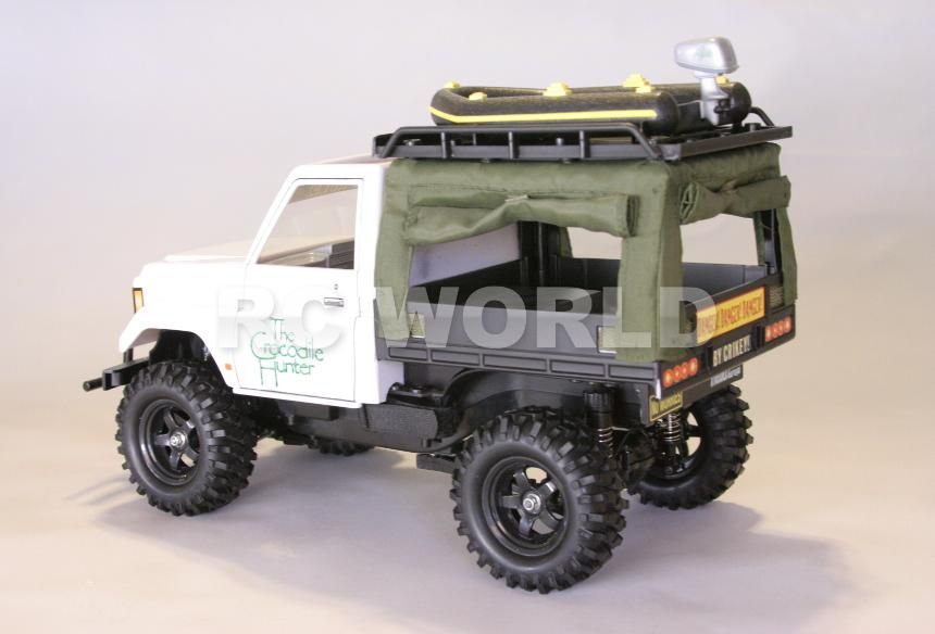 RC 1 10 Tamiya Truck Steve Irwin Crocodile Hunter Custom Truck RTR New