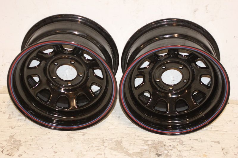 Cragar 342 D Window Wheels 15x8 5x4 5 87 06 Jeep Wrangler YJ TJ