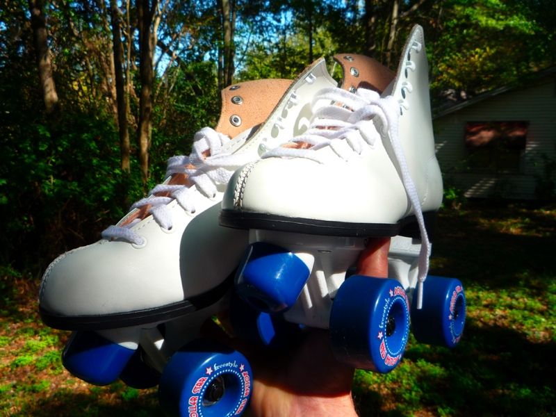 BEEN SKATED ON. Wheels say Roller Star Freestyle. S/h per calculator