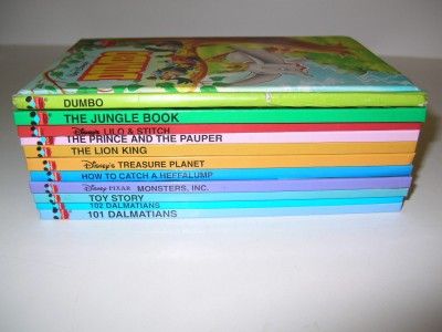 Lot of 11 Disney Books