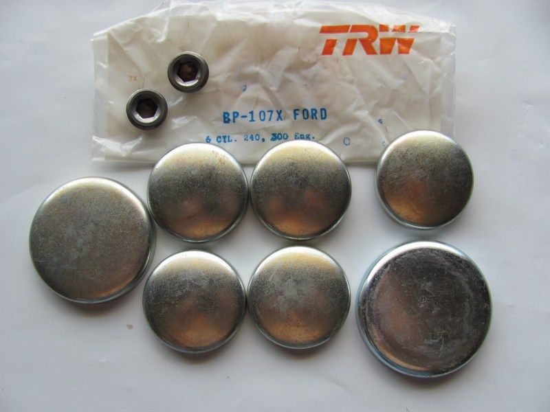 TRW BP107X Expansion Freeze Plugs Ford 240 300 6 Cylinder