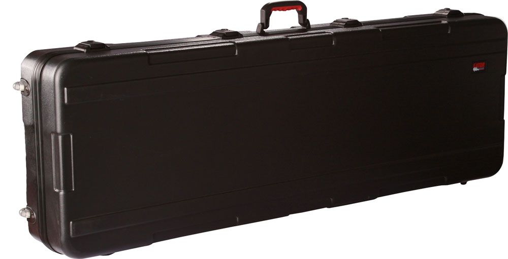  TSA ATA Molded PE Case w/ TSA Latches & Wheels for 61 Note Keyboards