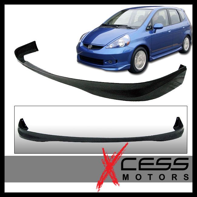 07 08 Honda Fit T R Style PU Front Bumper Lip Spoiler