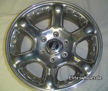 16x8 Polished American Racing Atlas Wheels 5x5 5 0 Suzuki XL 7 Vitara