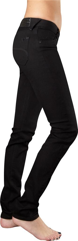 Fox Riders Girls Layla Legging Skinny Jeans 50144 Size 9 Black Rinse