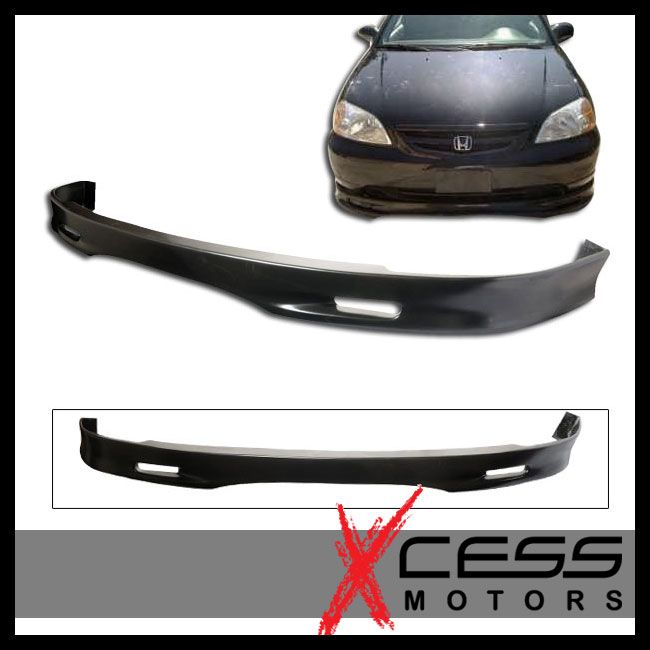 01 Honda Civic Spoon Urethane Front Bumper Lip Spoiler