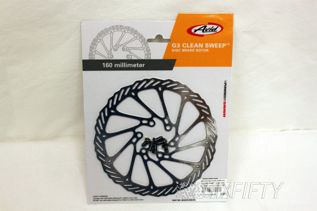 Brake Part Avid G3 Clean Sweep Rotor 160mm