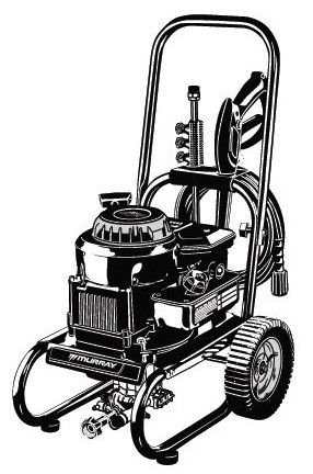 Murray Pressure Washer 5 TP Briggs 2000 PSI 20393