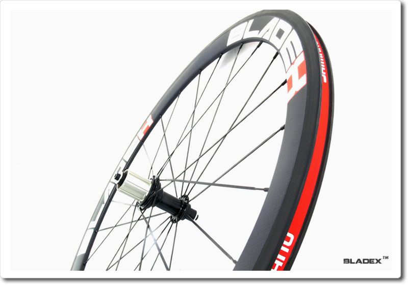 BladeX Pro Road Carbon Wheelset 450C   Ceramic&Basalt 50mm Full Carbon