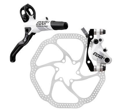 Mountain Bike Brake Disc Avid Elixir 5 Front w Lever 160 White