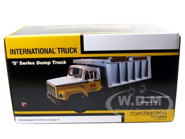 Brand new 125 scale diecast car model of International S Series Dump