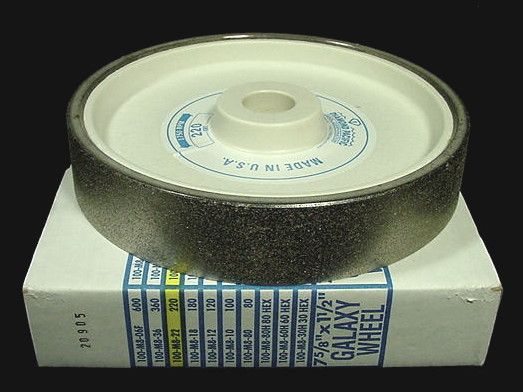 New 8 Galaxy Diamond lapidary Wheel 220 Grit Rockpile