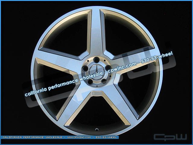22 inch Wheels Rims Mercedes Benz W221 S550 S600 Concave AMG Style