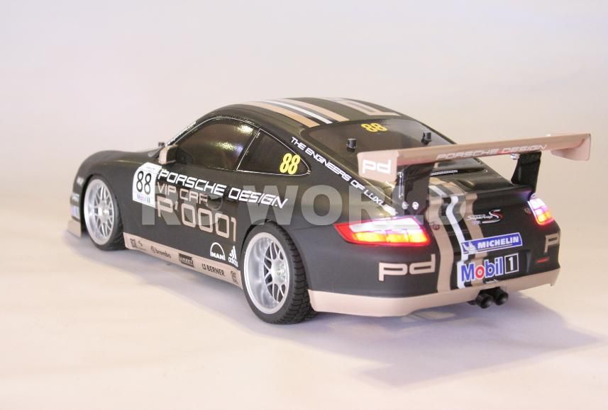 Tamiya 1 10 RC Porsche 911 GT3TURBO Cup VIP Car RTR Mint