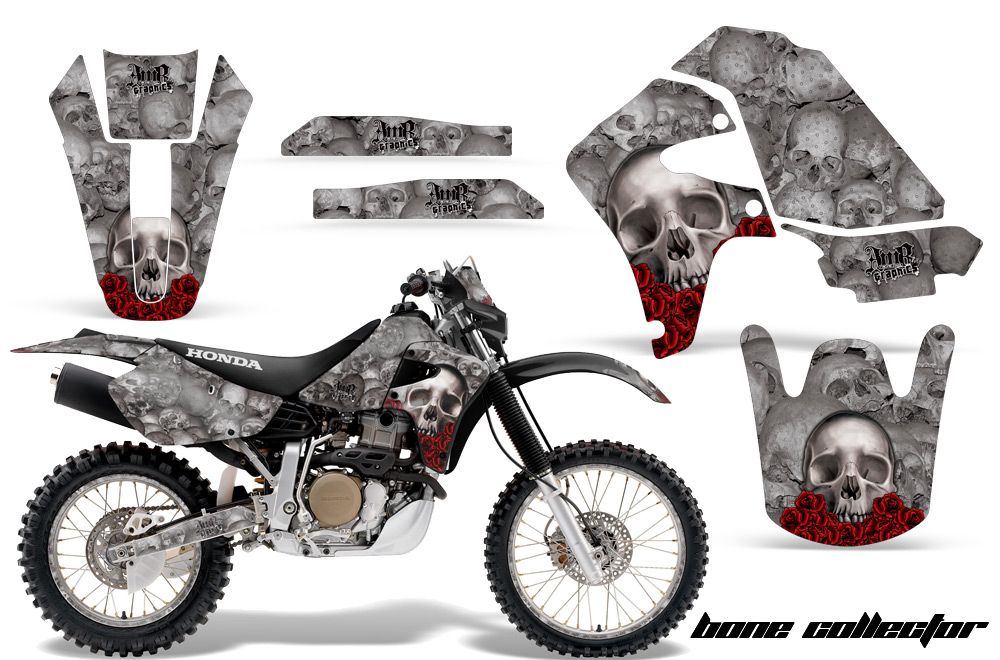 Kit includes graphics for Shrouds(2) Fuel Tank(2), Fenders(front/rear