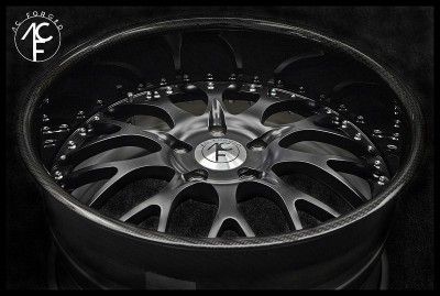 20 AC Forged for BMW Wheels Rims 3pc Forged Carbonfiber