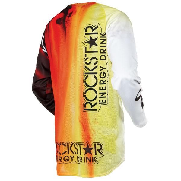 New 2012 Fox Racing 360 Rockstar Fade Jersey White All Sizes 02401