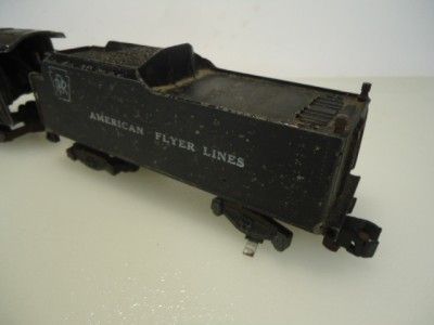 Vintage American Flyer 313 4 6 2 Locomotive Train as Is s Gauge