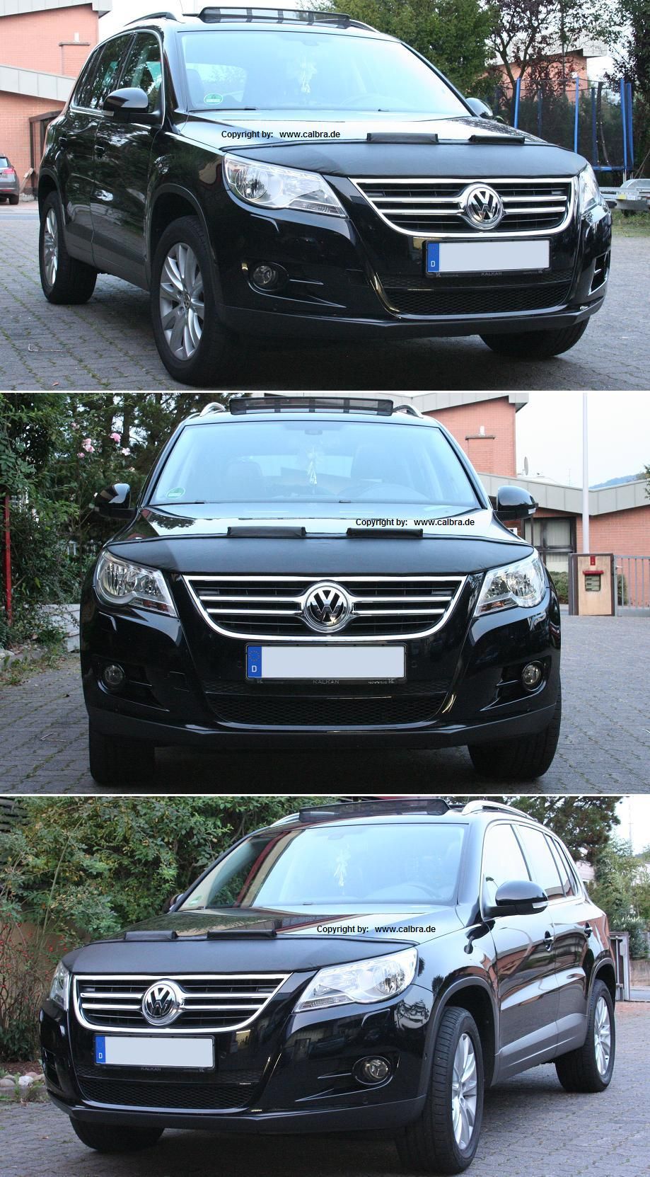 BRA Steinschlagschutz Haubenbra VW Tiguan ab 2007  