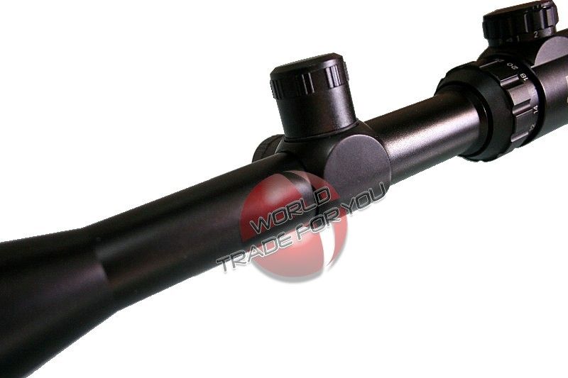 OTTICA RIFLESCOPE CANNOCCHIALE MIRINO 6 24X50 SOFTAIR + CORRETTORE