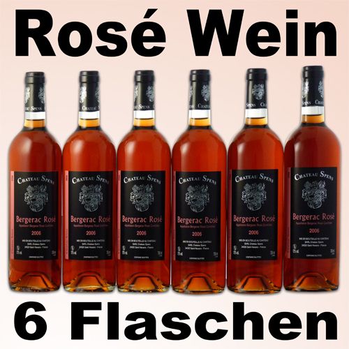 Rose Wein trocken Frankreich Bergerac 2007 Wein 0,75l Sec