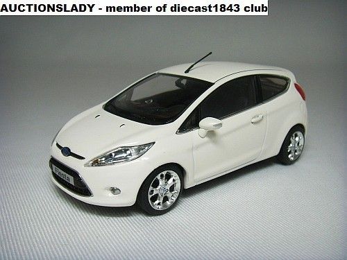 43 Ford Fiesta 3 Door Mk6 VI 2008 2009 2010 2011 White Weiss Blanc