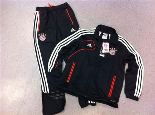 ADIDAS BAYERN MÜNCHEN TRAININGSANZUG 2013 SCHWARZ GR. 7