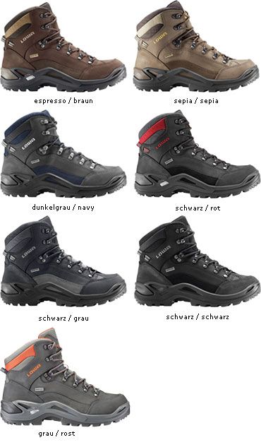 LOWA Renegade GTX Mid Men, Wander, Freizeit, Allround Schuh