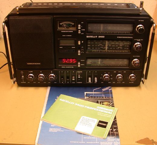 Weltempfänger Transistorradio GRUNDIG „Satellit 3400 professional