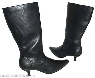 Klassische Damen Stiefel Stiefeletten Schwarz Business Damenstiefel Gr