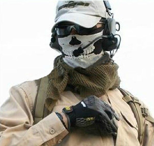 Call Of Duty 6 Modern Warfare 2 Ghost Skull Mask