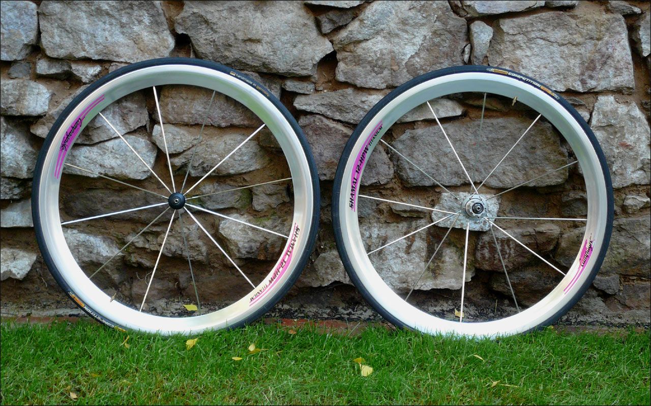 Campagnolo SHAMAL 12 HPW TITANIUM Laufradsatz wheelset Laufräder 571