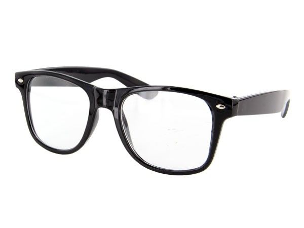 Nerd Brille Wayfarer Hornbrille Sonnenbrille Farbwahl