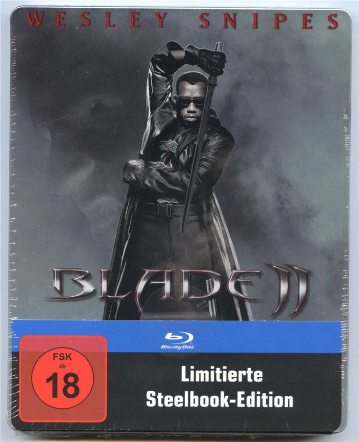 BLADE 2 BLU RAY STEELBOOK NEU & OVP REGION FREE LIMITIERT