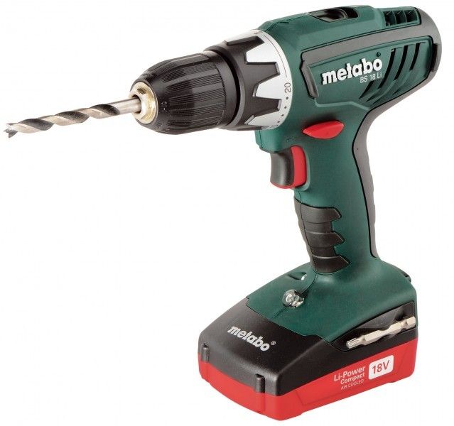 Metabo BS 18 LI   18 Volt Li ion Akkuschrauber Bohrschrauber